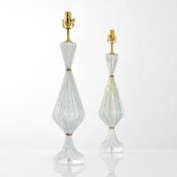 Pair of Barovier & Toso Lamps, Murano - Sold for $3,750 on 03-03-2018 (Lot 18).jpg
